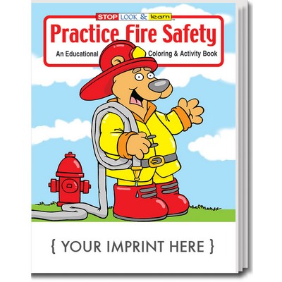 Practice Fire Safety Coloring & Activity Book